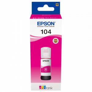 Botella Tinta Epson 104 Magenta - 65ML
